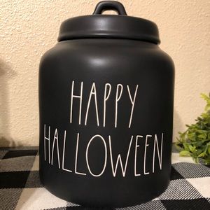 Rae Dunn Happy Halloween Canister